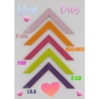 Baby képkeret egyedi méretben